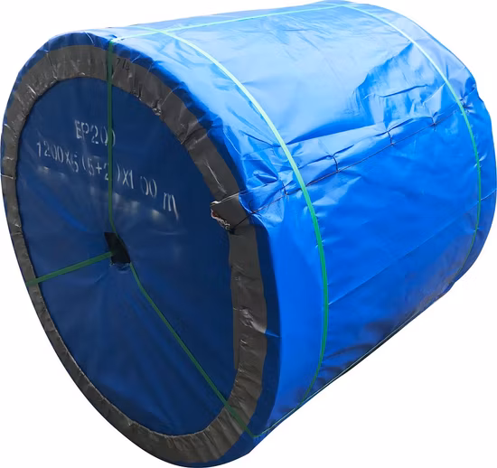 Huanball vende quente fabricante de correia transportadora de borracha padrão tipo V para manuseio de materiais a granel
